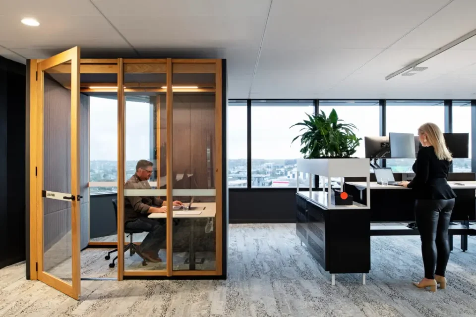 office cubicle